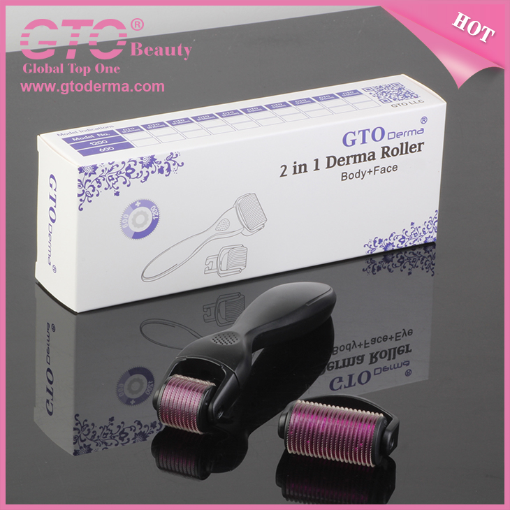 GTO 2 IN 1 Body Face Derma Roller CE, 