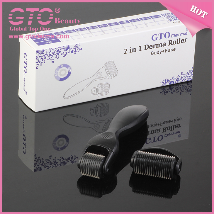 GTO 2 IN 1 Body Face Derma Roller CE, GTO 2 IN 1 BB
